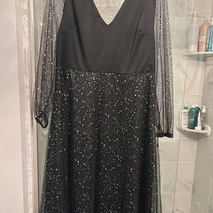 Elegant Black Evening Dress